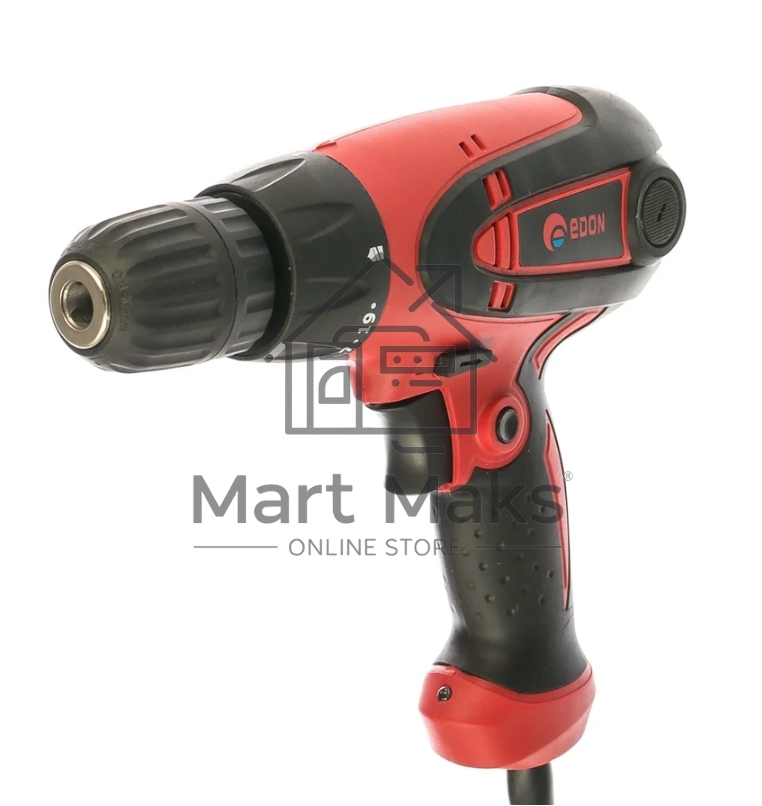 Дрель-шуруповерт Edon DS-550, 750 Вт, 30Нм, щеточный