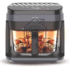 Аэрогриль Centek CT-3101 черный, 1350 Вт, 5.5 л, сенсор, 7 программ