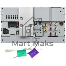 Автомагнитола JVC KW-V250BTM, 2 DIN, 6.2