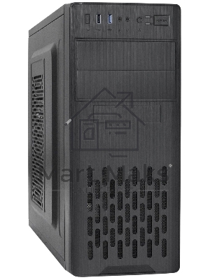Компьютерный корпус Miditower ExeGate CP-606U-UNS450 (ATX, БП UNS450 с вент. 12см, 1хUSB/1хUSB 3.0, аудио)
