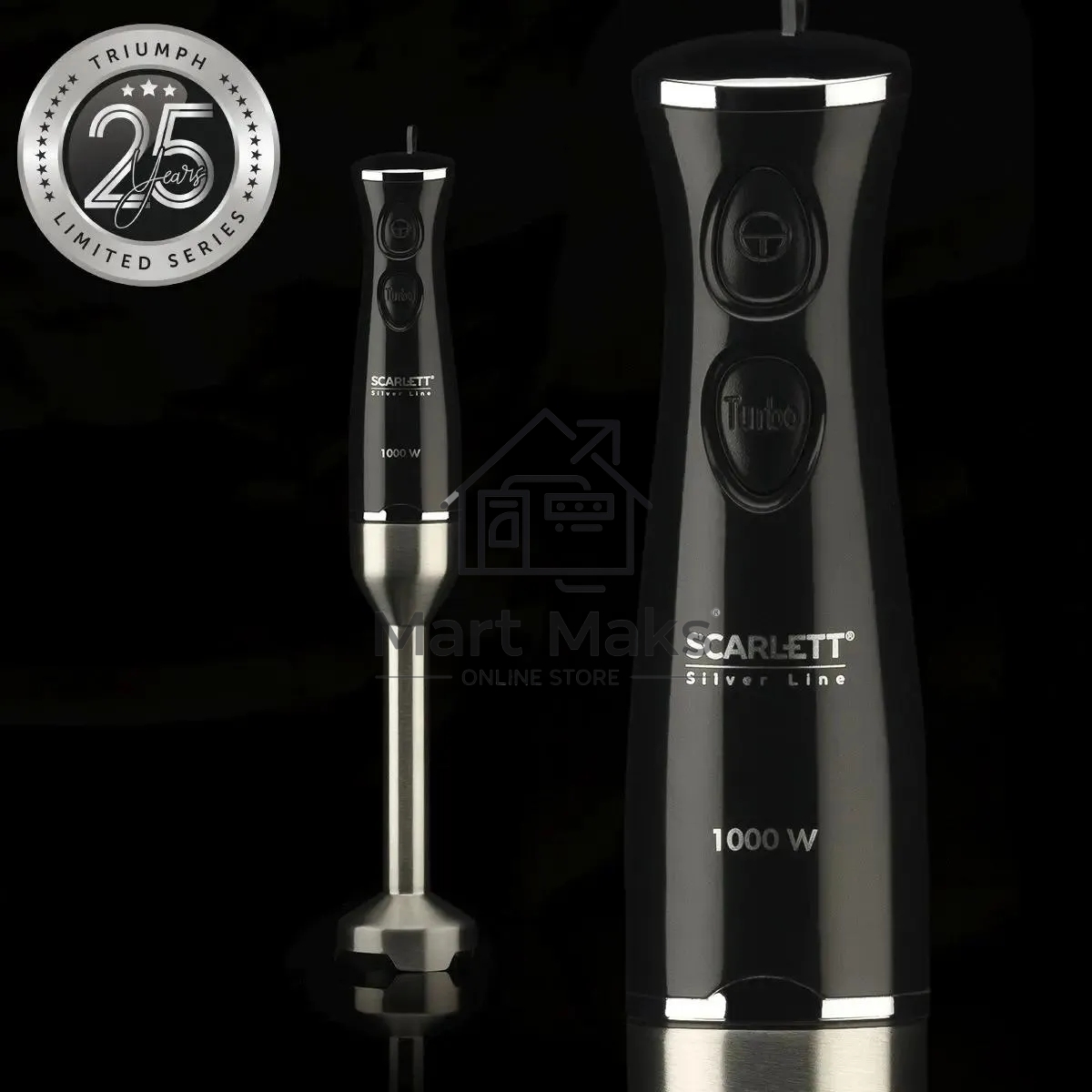 Кухонный блендер Scarlett SC-HB42F73 (Silver Line)