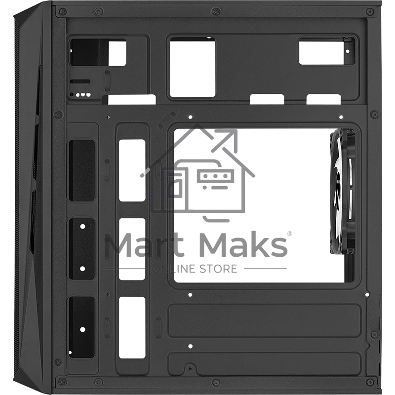 Компьютерный корпус Aerocool / Formula CS-107 черный без БП mATX 1x120mm 1xUSB2.0 1xUSB3.0 audio