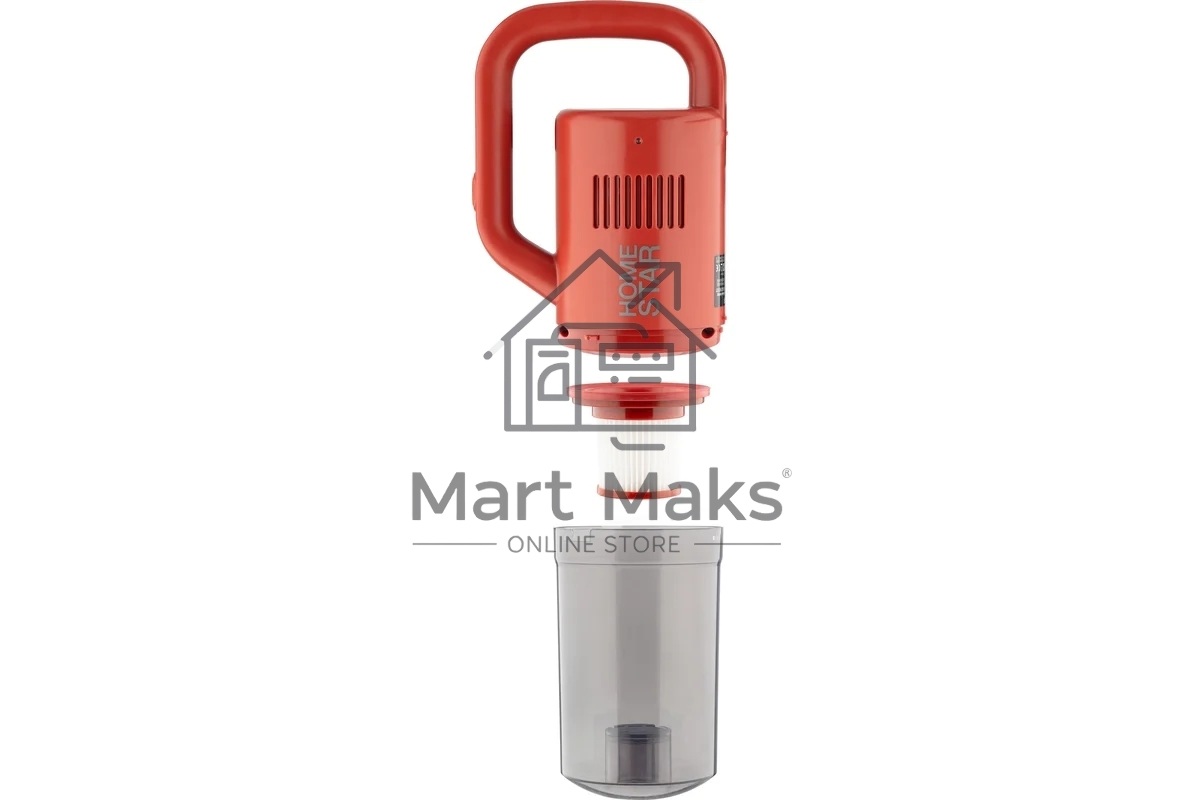 Вертикальный пылесос HOMESTAR HS-1027 красный (105873)