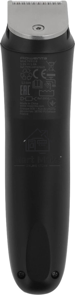 Триммер Rowenta TN9118F0 черный/золотистый (насадок в компл:9шт)