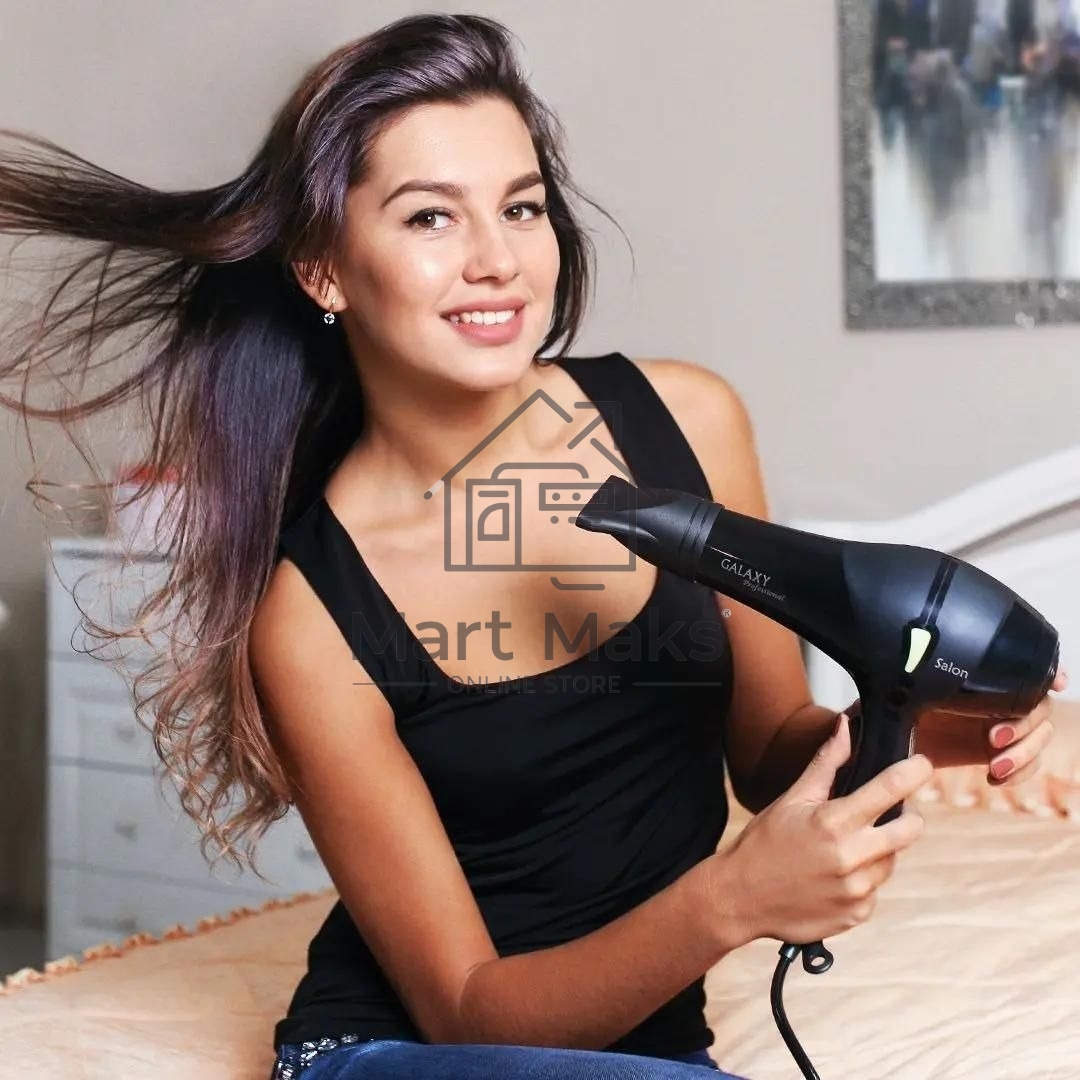 Фен Galaxy Line GL 4317 черный, 2200 Вт