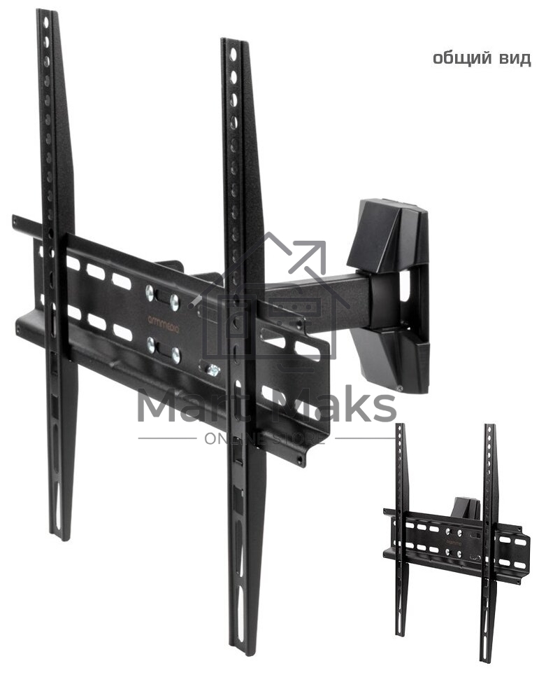 Кронштейн для телевизора Arm Media LCD-413 черный 26