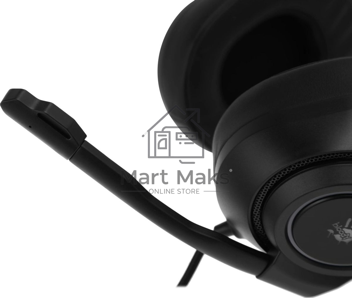 Гарнитура проводная с микрофоном A4Tech Bloody G580 черный 2м мониторные USB оголовье (G580 USB,BLACK)