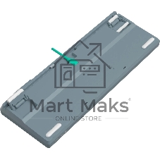Клавиатура проводная A4Tech Bloody S87 Energy USB серый/зеленый