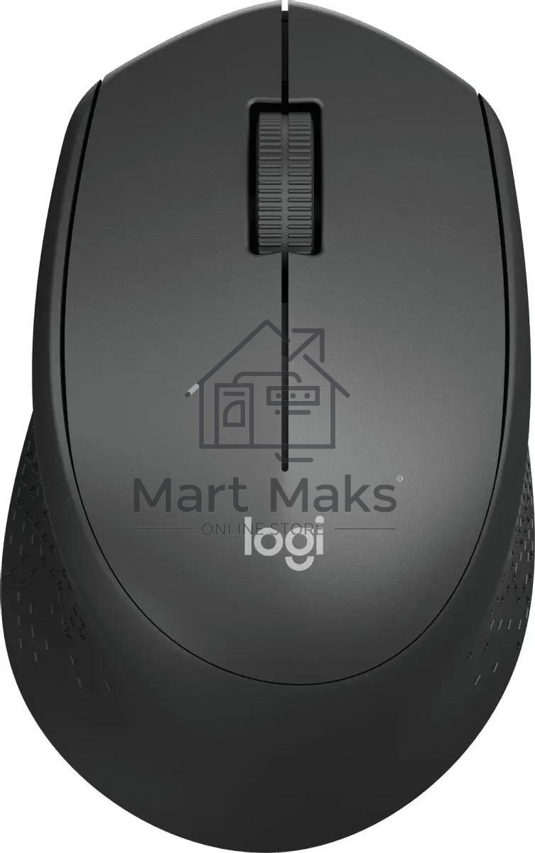 Мышь беспроводная Logitech M280 черный, 1000 dpi, радиоканал, USB, кнопки - 3 Мышь беспроводная Logitech M280 черный, 1000 dpi, радиоканал, USB, кнопки - 3