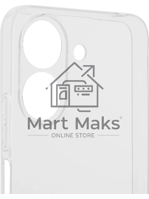 Чехол (клип-кейс) BoraSCO для Xiaomi Redmi 13C Silicone Case прозрачный (72840)