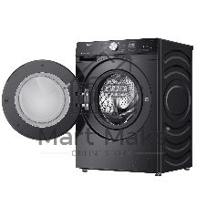 Стиральная машина Hisense WF5S1043BB черный, загрузка фронтальная 10.5 кг, 1400 об/мин, класс A