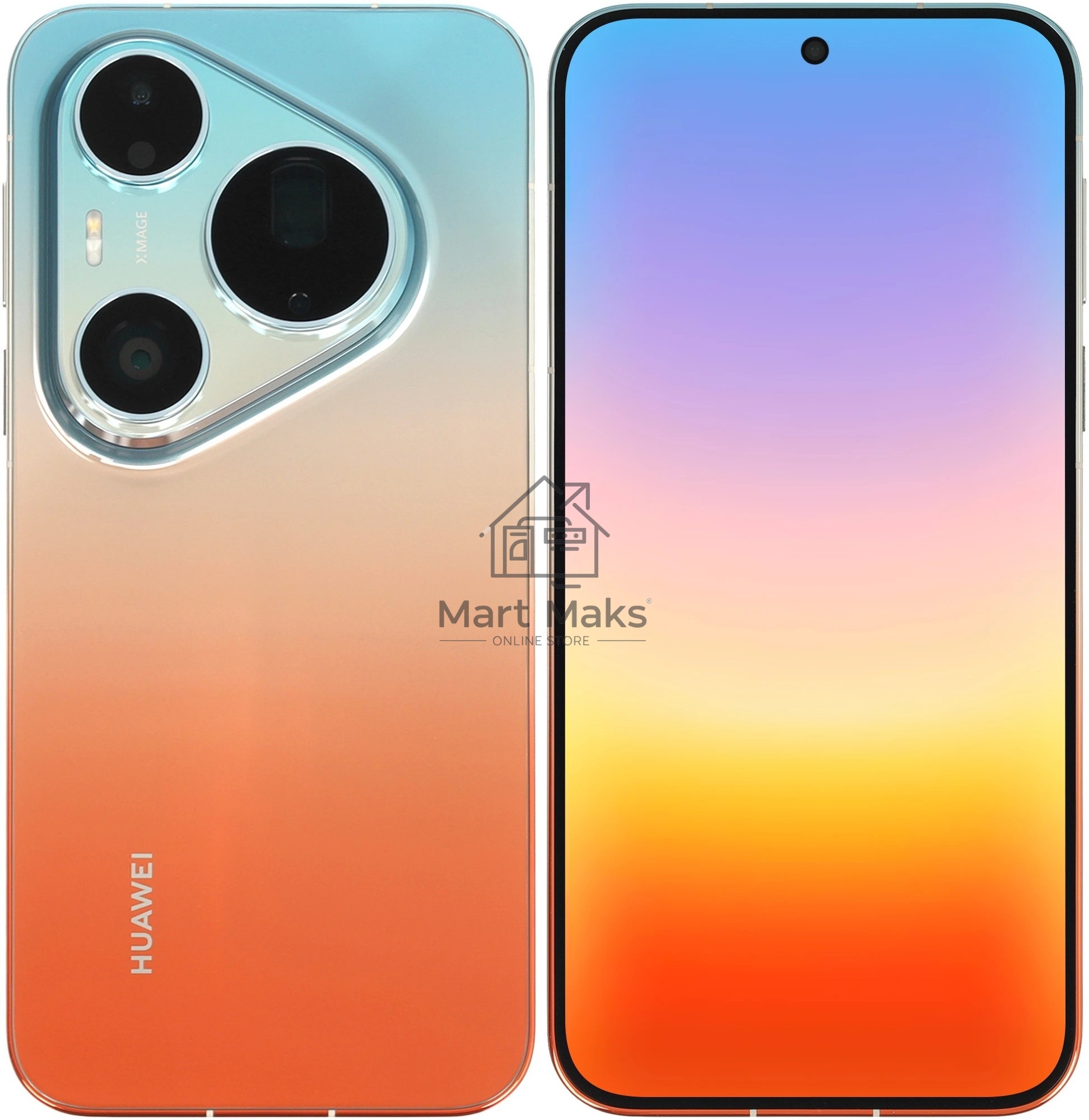 Смартфон Huawei Pura 90s Pro Max 12Gb, 512Gb, оранженый