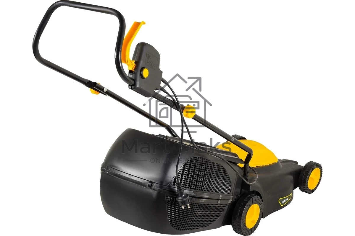 Газонокосилка роторная Huter ELM-1400/ELM-1400P электрическая 1400Вт