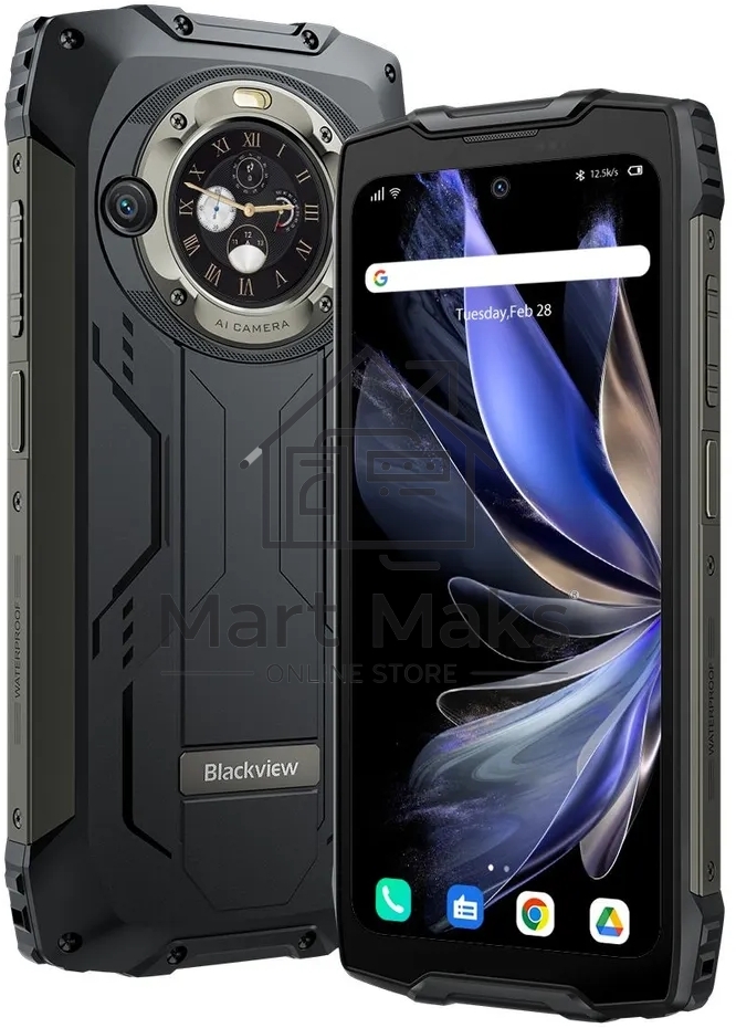 Смартфон Blackview BV9300 Pro, 12/256Gb, черный