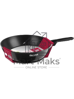 Сковорода Rondell Midnight RDA-1237, 24 см, без крышки, черный