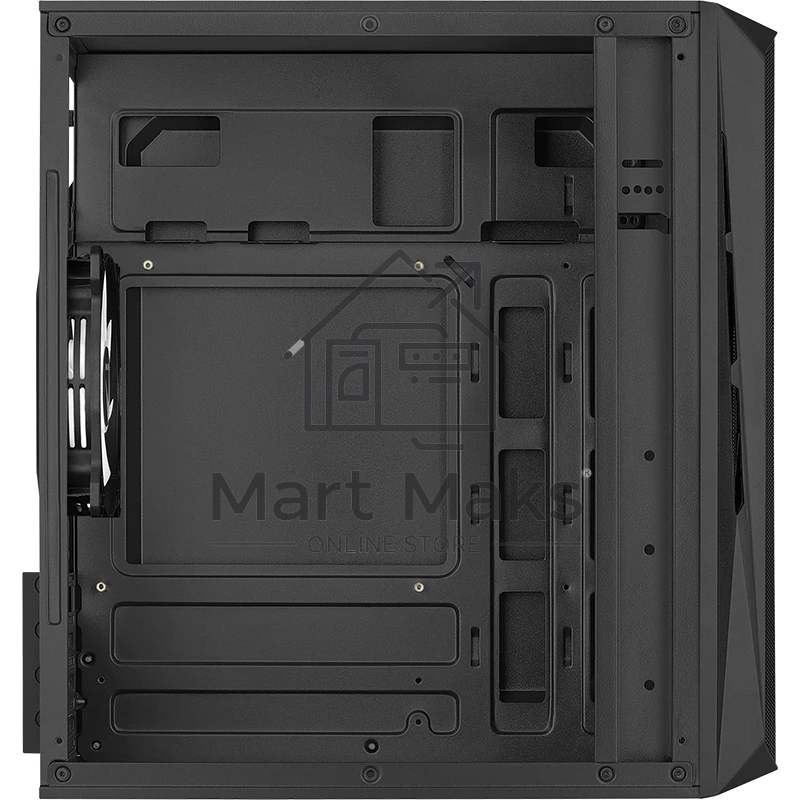 Компьютерный корпус Aerocool / Formula CS-107 черный без БП mATX 1x120mm 1xUSB2.0 1xUSB3.0 audio