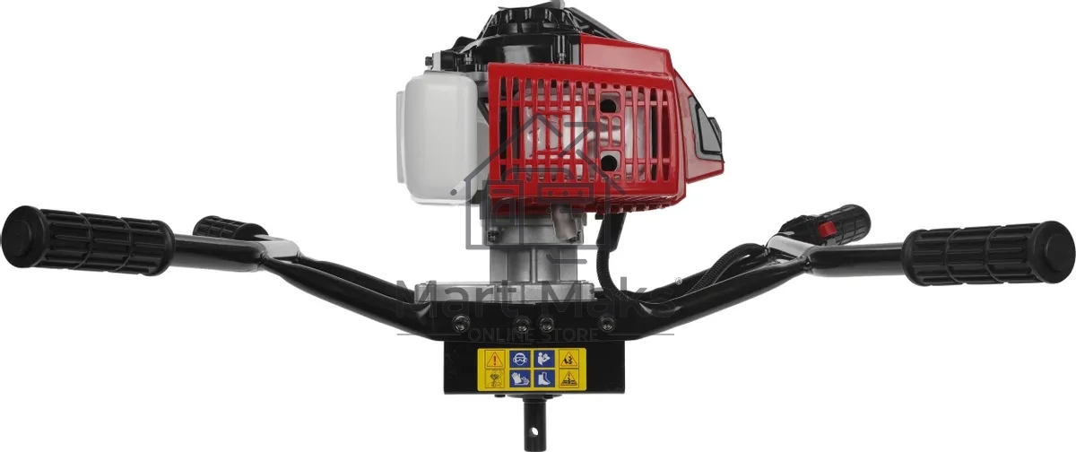 Мотобур Elitech БМ 70Н бытовой 2-х такт. 3.3л.с. 70см3 7500об/мин (177994)