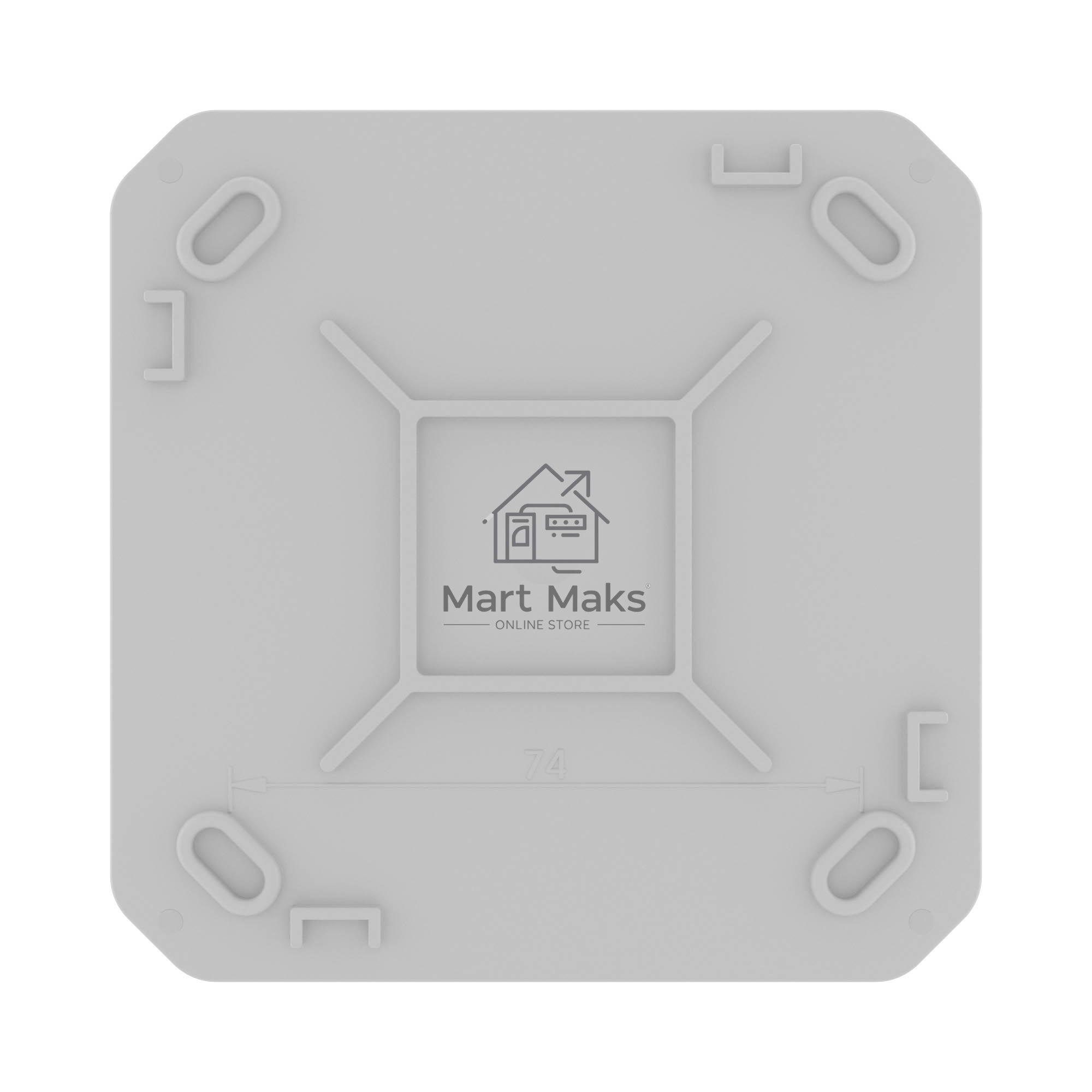 Коробка распр. ДКС 53800 ОП 100х100х50 (6 каб.ввод.) IP55