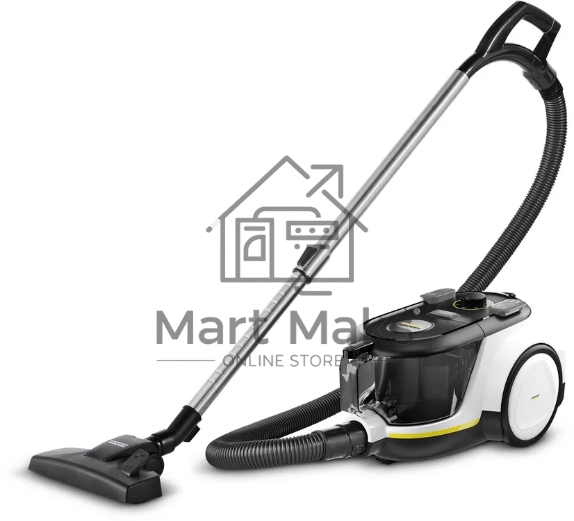 Пылесос Karcher VCC 4 CycloneX белый/черный, 800 Вт, уборка сухая, пылесборник контейнер 1,5 л