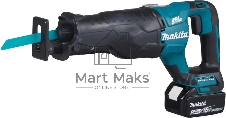 Сабельная пила Makita DJR187RT 18Вт аккум. 3000ход/мин ДА