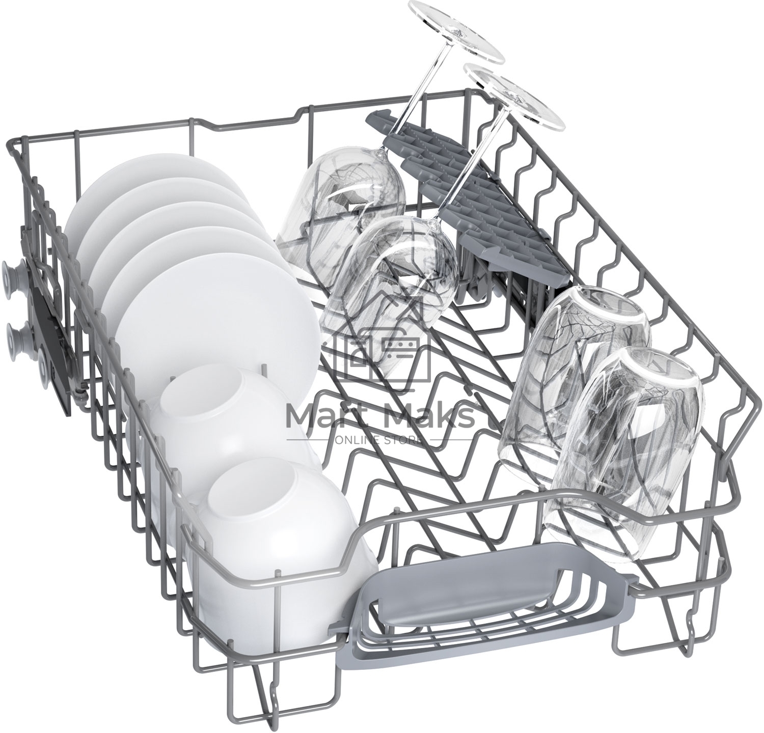 Посудомоечная машина Bosch SPS2HMW54Q, белый, 45 см, 10 компл., 43 дБ, класс A+