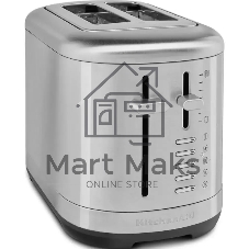 Тостер KitchenAid 5KMT2109ESX нержавеющая сталь, на 2 тоста