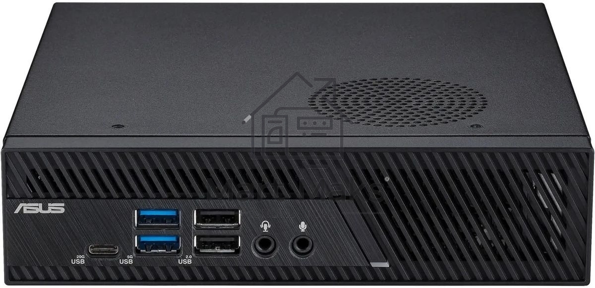 Неттоп Asus PB63-B-BP069MD PG G7400 (3.7) UHDG noOS GbitEth WiFi BT 120W черный (90MR0122-M00250)