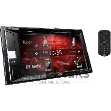 Автомагнитола JVC KW-V250BTM, 2 DIN, 6.2