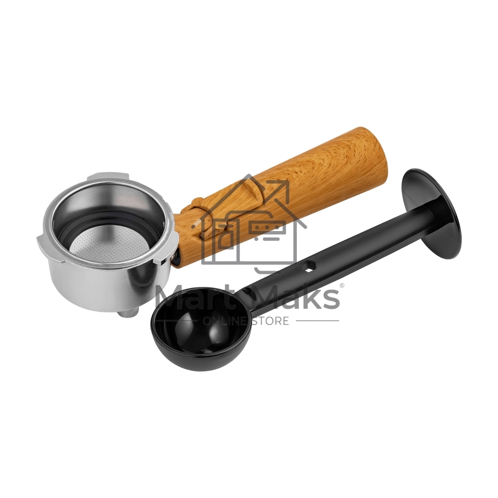 Кофеварка рожковая Maunfeld MF-737BG PRO бежевый, исп. кофе - молотый, 1.5 л, 1250 Вт, 15 бар