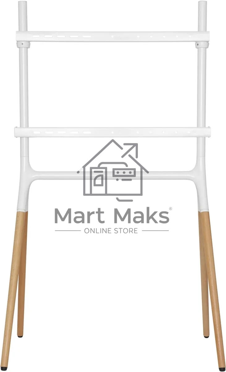 Подставка для телевизора Cactus CS-ST1247WTBCH белый/береза, 49