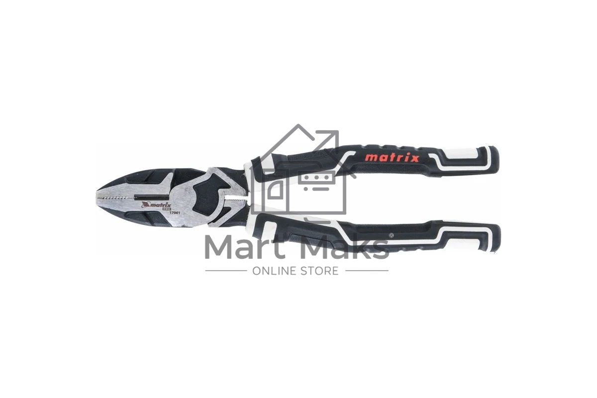 Плоскогубцы комбинированные Matrix 210 мм, усиленная система, PRO