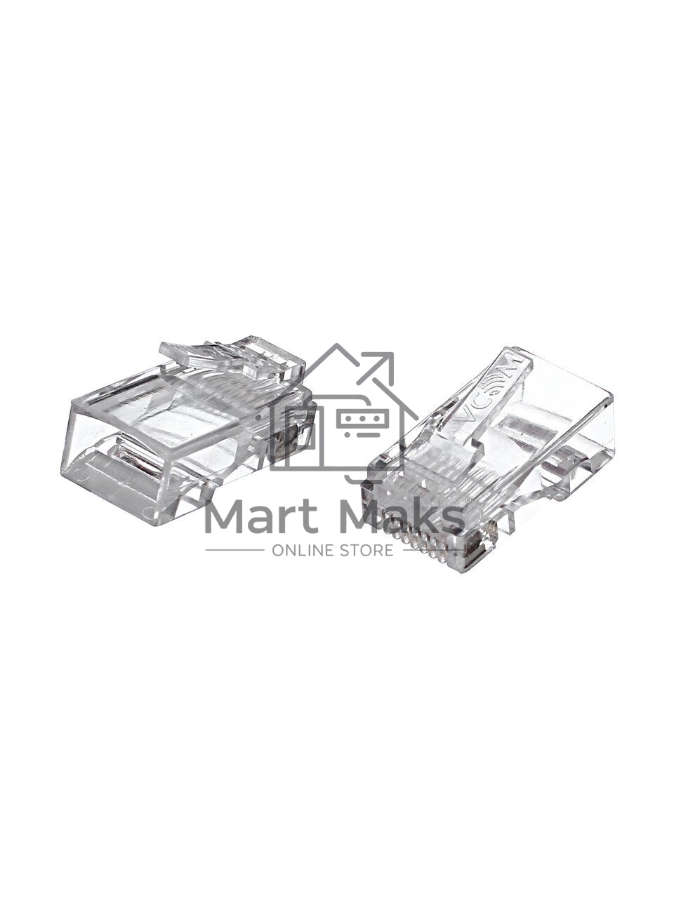 Коннектор VCOMRJ-45 (8P8C) для UTP кабеля 5 кат. <VNA2200-1/20> 20 шт в пакете
