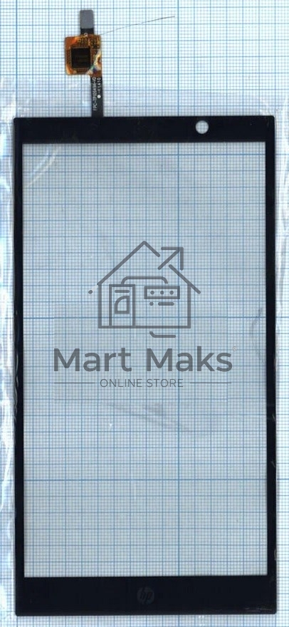Сенсорное стекло (тачскрин) для HP Slate 6 VoiceTab, черное