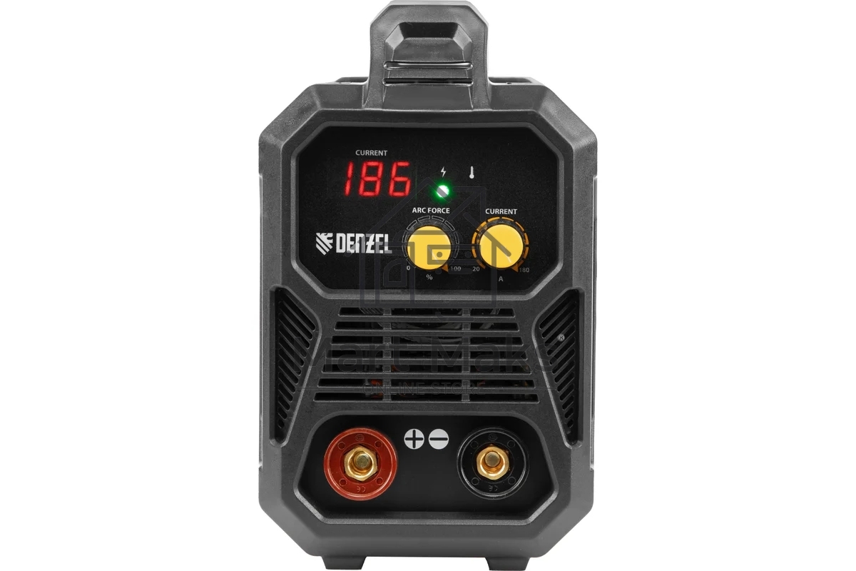 Аппарат инвертор. дуговой сварки DM-180 Standart, 180 А, ПВ 60% Denzel