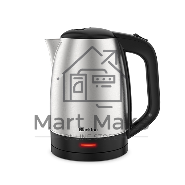 Чайник Blackton Bt KT1720SW черный/стальной, Мощность: 1800 Вт, Oбъем: 1.7 л