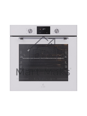 Электрический духовой шкаф LEX EDP 680 WH MAX, встраиваемый, белый
