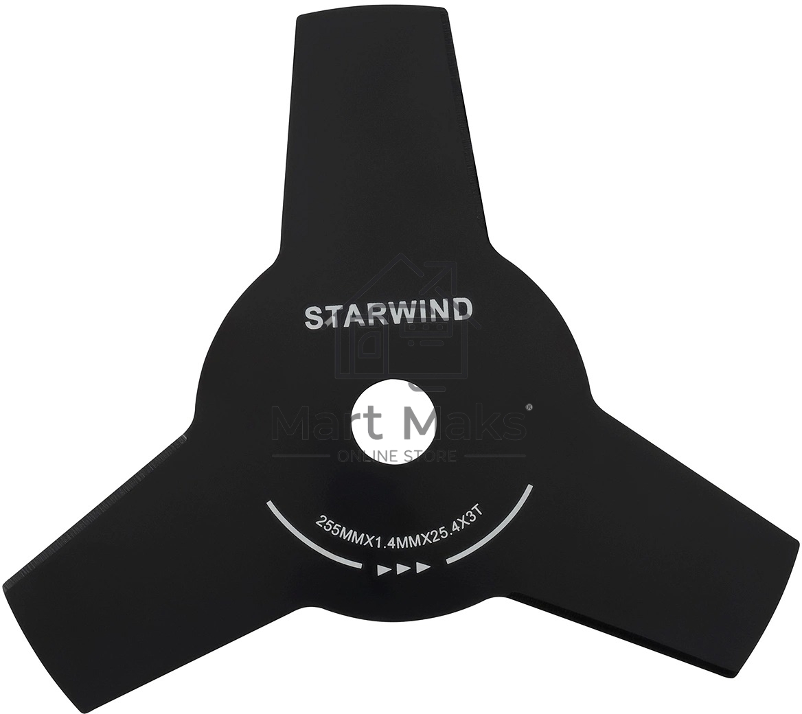Триммер бензиновый Starwind GT-33 800Вт 1.1л.с. реж.эл.:леска/нож