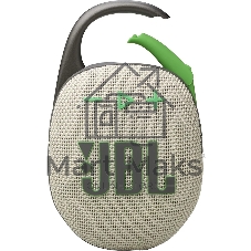 Колонка портативная JBL Clip 5 песочный 7W Mono BT 10м 1400mAh
