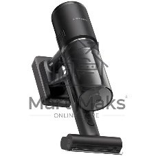 Пылесос вертикальный моющий Dreame H12 Dual Flex Reach черный, питание от аккумулятора, 400 Вт, уборка сухая/влажная, пылесборник 0,7 л