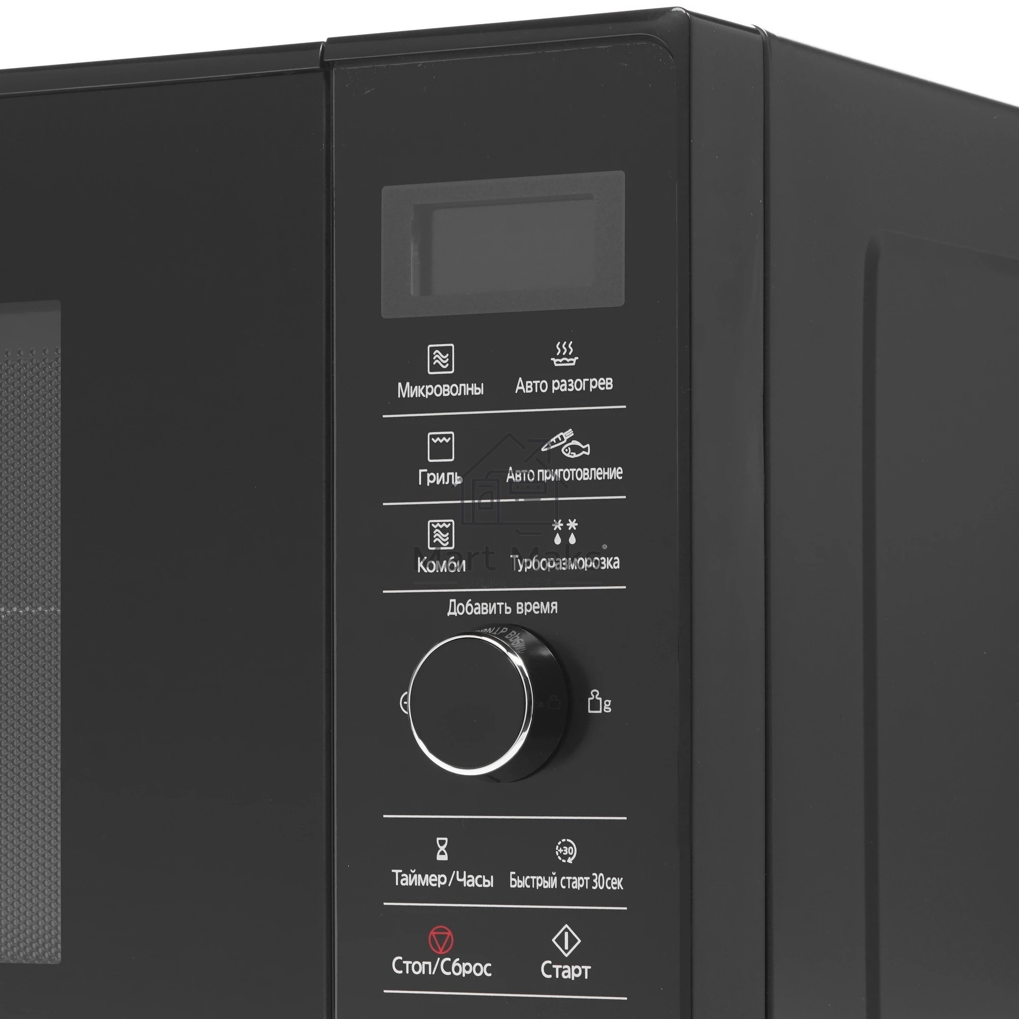 Микроволновая печь Panasonic NN-GD37HBZPE черный 23 л, 1000 Вт, переключатели - сенсор, поворотный механизм