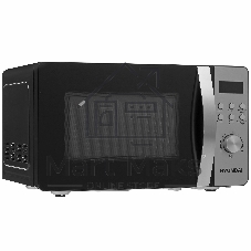 Микроволновая печь Hyundai HYM-D2071 черный, 20 л, 700 Вт, переключатели — кнопки, поворотный механизм