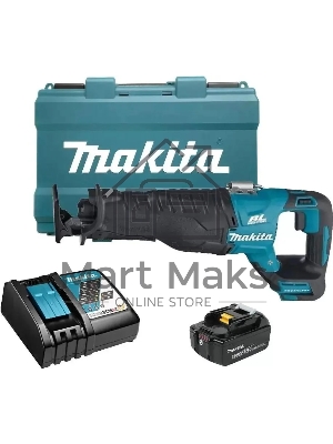 Сабельная пила Makita DJR187RT 18Вт аккум. 3000ход/мин ДА