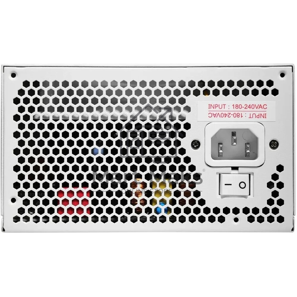 Блок питания Bloody BD-PS750G, 750Вт, 80 PLUS Gold, 120мм, белый