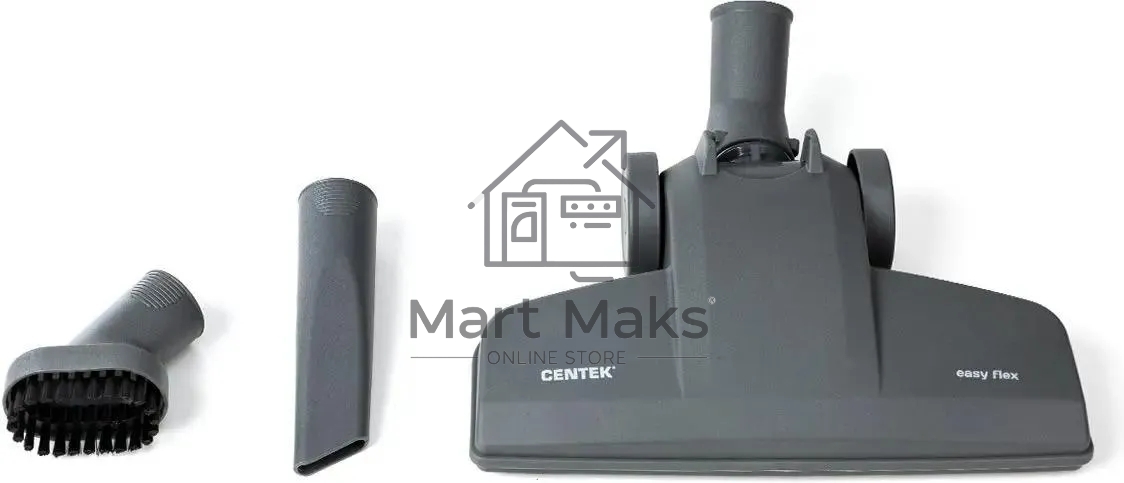 Пылесос вертикальный Centek CT-2565 синий, питание от сети, 200 Вт, уборка сухая, пылесборник 1.2 л