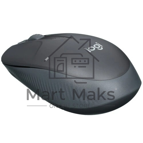 Мышь беспроводная Logitech M190 черный, 1000 dpi, радиоканал, USB, кнопки - 3