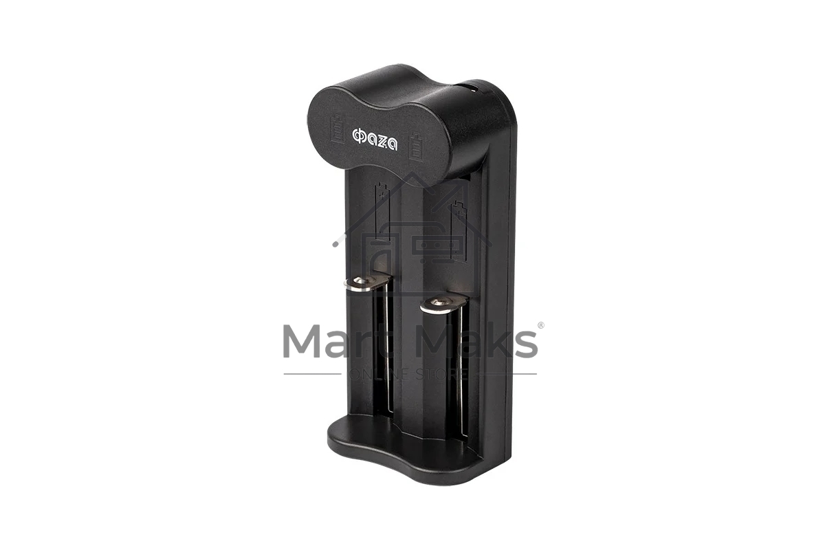 Устройство зарядное L-71USB 2х500мА Li-ion (16340/17650/18650/26650/20700 и др.) 4.2В DC USB-MicroUSB в компл. ФАZА 5032385