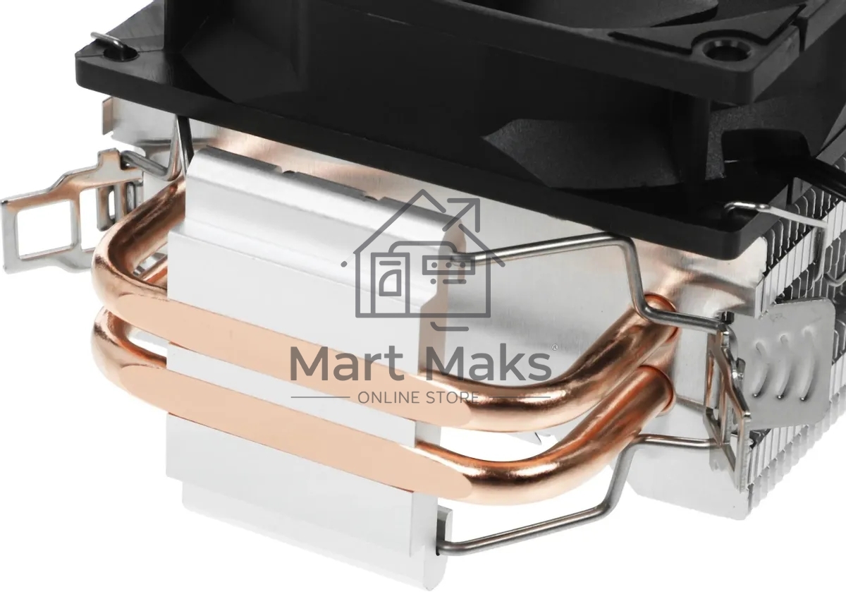 Устройство охлаждения(кулер) Accord ACC-2P9 Soc-AM5/AM4/1200/1700/1851 серебристый/черный 3-pin 22.7dB Al+Cu 100W 240gr brown box