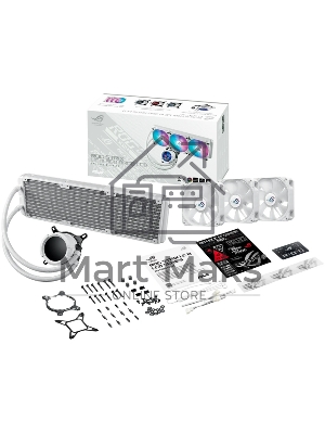 Жидкостная система охлаждения ASUS ROG STRIX LC III 360 ARGB LCD WHT