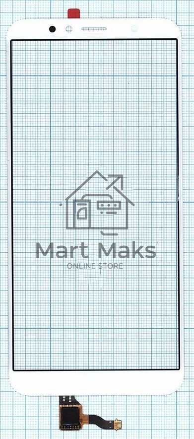 Сенсорное стекло (тачскрин) для Huawei Honor 7A Pro Y6 2018, белое