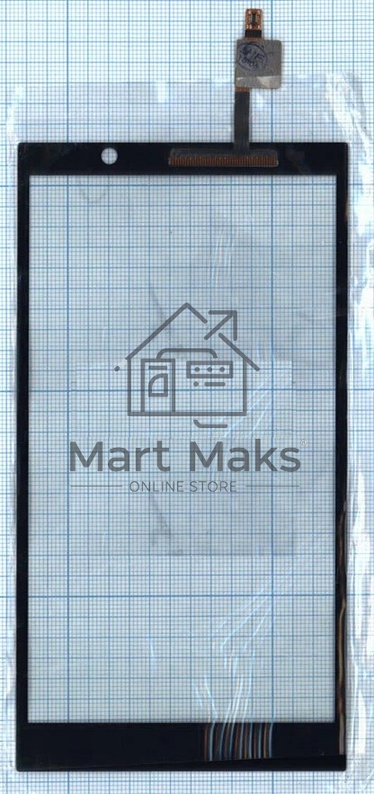 Сенсорное стекло (тачскрин) для HP Slate 6 VoiceTab, черное